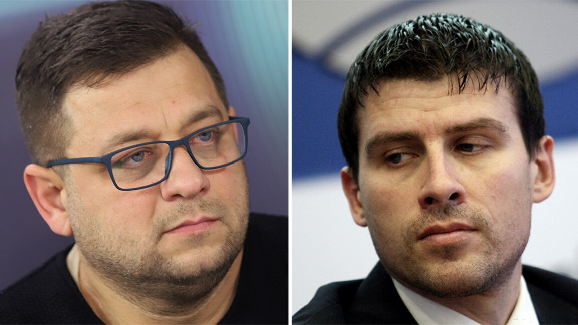 Николай Марков (в ляво) и Ивелин Михайлов