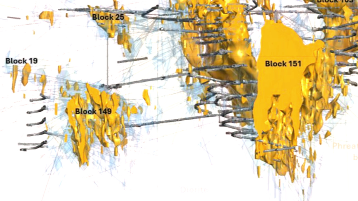 Résultats des forages à Chélopech