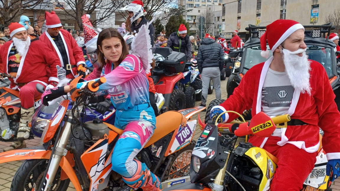 Мотоколеда в Казанлък