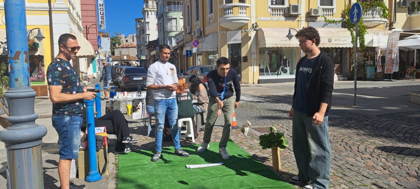 Бургас за десети път се включи в световния Park(ing) Day