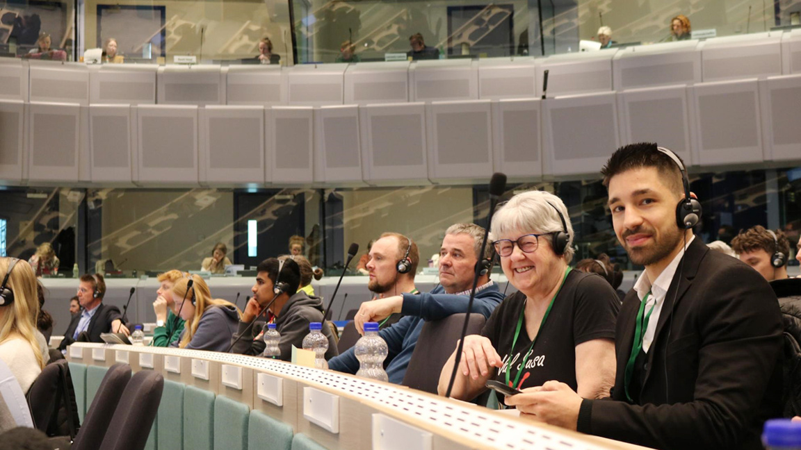 Per Los ausgewählte Bulgaren nehmen an EU-Bürgerdialog in Brüssel teil
