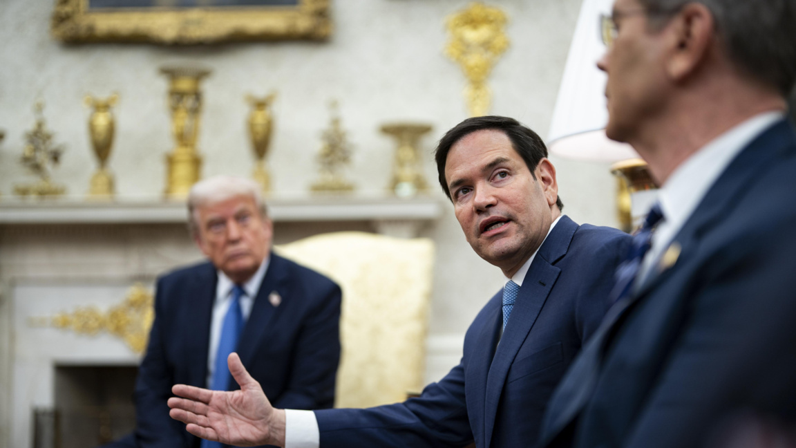 Доналд Тръмп, Марко Рубио и Скот Бесент