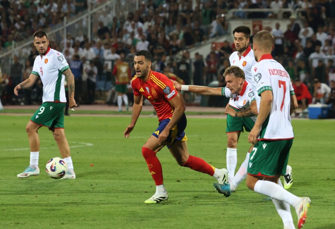 Bulgarische Fußballnationalmannschaft tritt in Valladolid ohne Chancen an