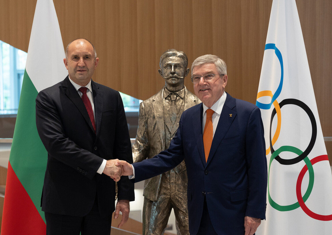 Presidenti diskutoi në Komitetin Olimpik Ndërkombëtar për kandidaturën e Sofjes për organizimin e Olimpiadës për të rinj
