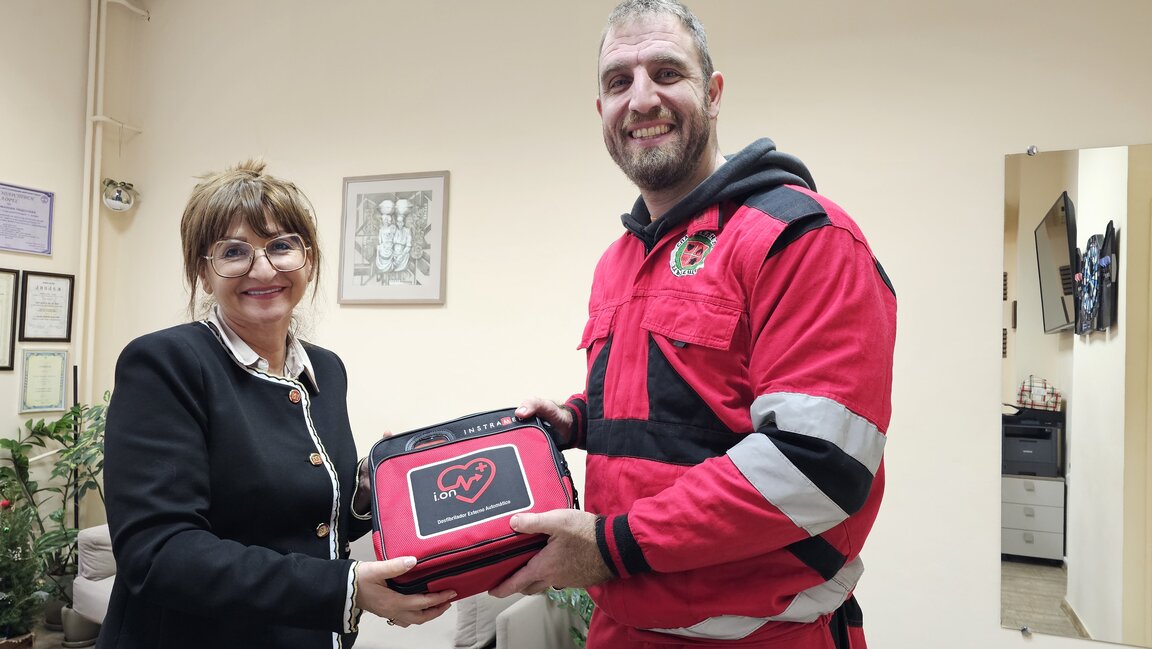 Албена Иванова-Неделчева и Лазар Радков