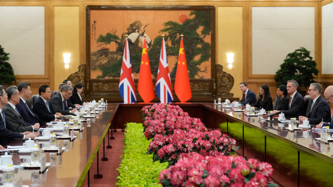 Визита на Киър Стармър в Китай