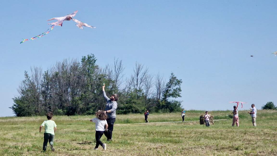 14e Festival des cerfs-volants à Chabla...