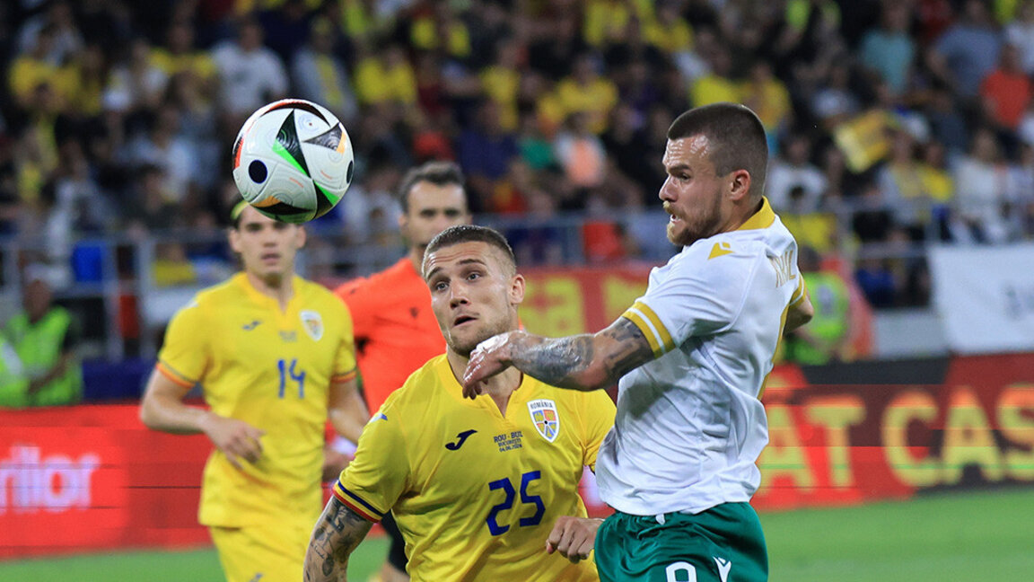 Bulgaria y Rumanía no lograron marcarse goles en un partido amistoso de fútbol