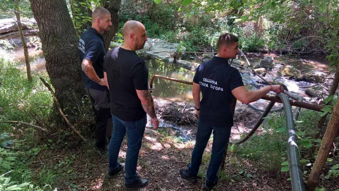 Установиха незаконни помпи за напояване и бентове по река Сазлийка