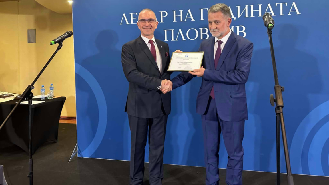 Д-р Кирил Хаджихристев е „Лекар на годината 2026 – Пловдив“
