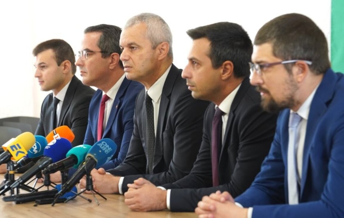 Kostadin Kostadinov: Kesinlikle hükümet olacak