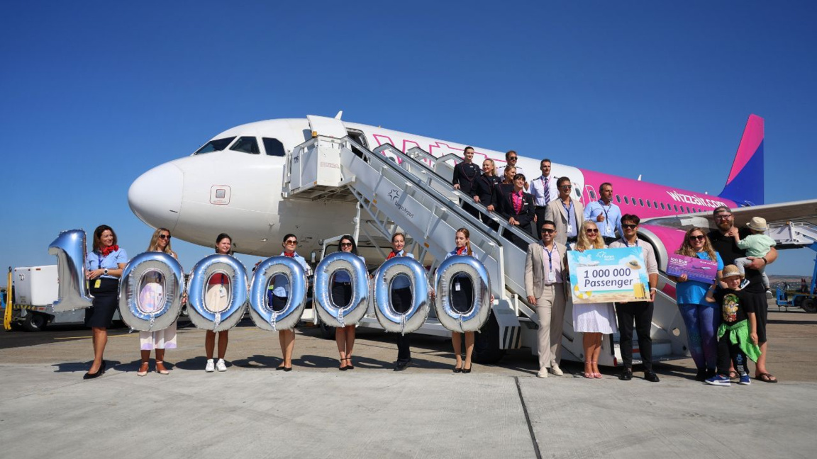 Pasagerul cu numărul 1 milion de pe aeroportul Burgas vine din Polonia