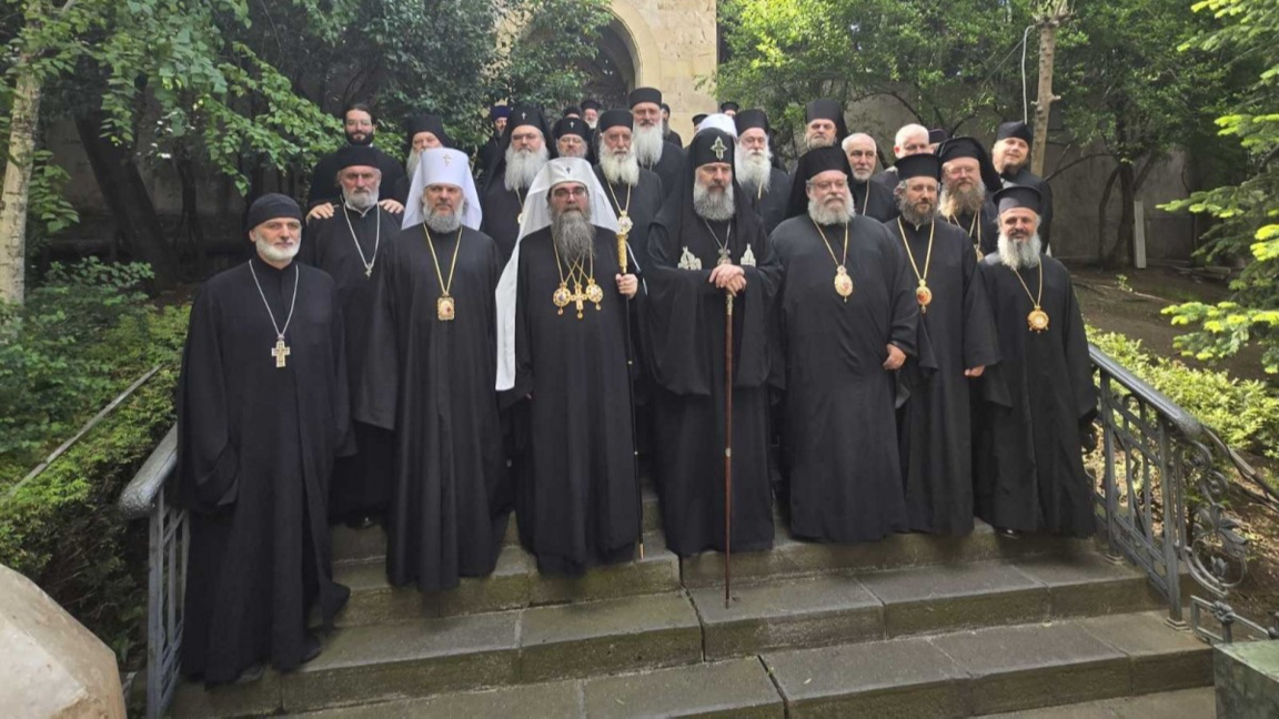 Βουλγάρικη εκκλησιαστική αντιπροσωπεία στην Γεωργία