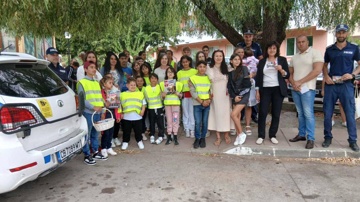 Полицията в Монтана осигури реда в първия учебен ден
