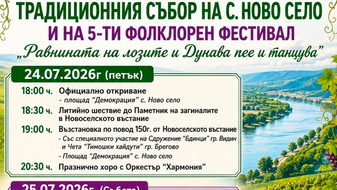 Ново село - събор и фолклорен фестивал