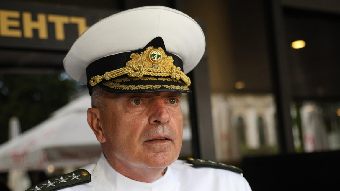 Savunma Şefi Amiral Emil Eftimov, görevden ayrılma talebinde bulundu