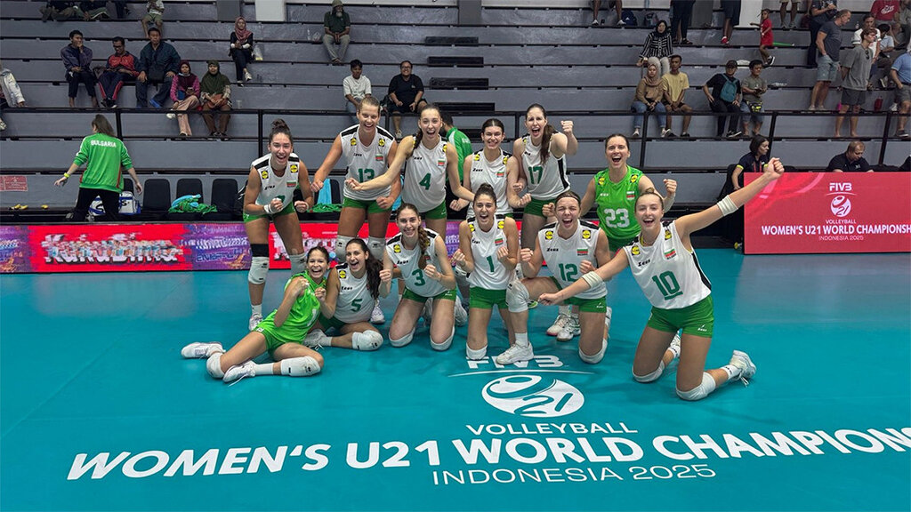 Bulgaria wins against USA to reach the 1/4 finals of the Women's U21 World Championship