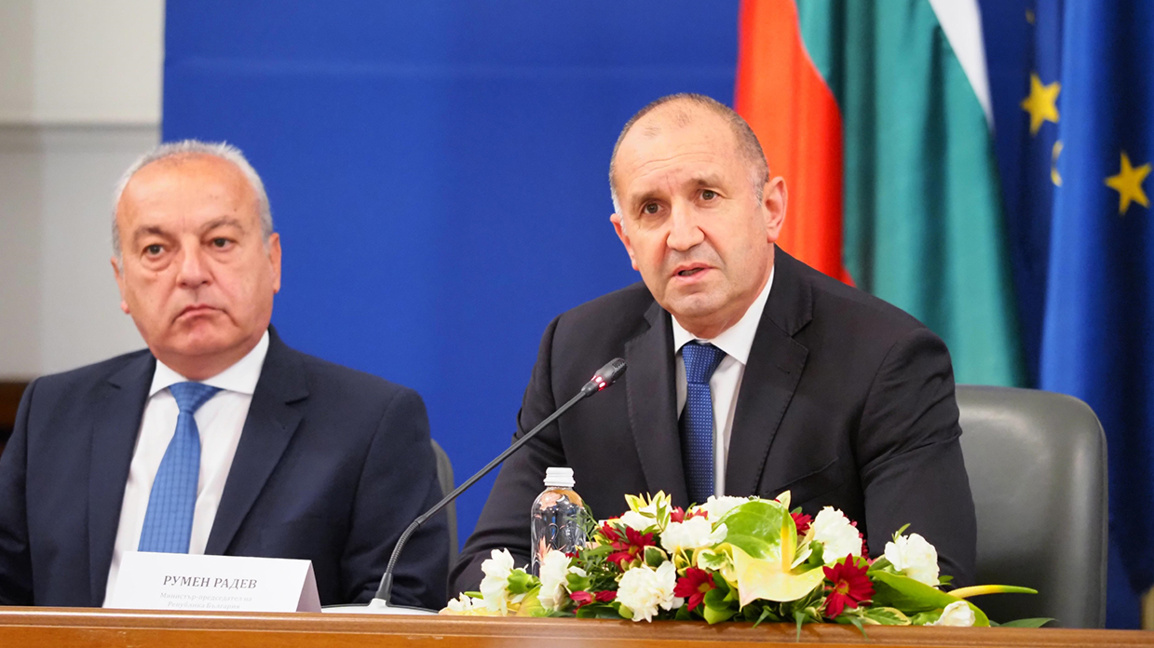 Гълъб Донев и Румен Радев
