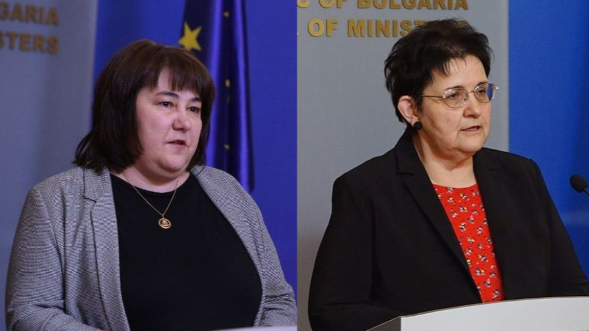 Росица Велкова и Людмила Петкова