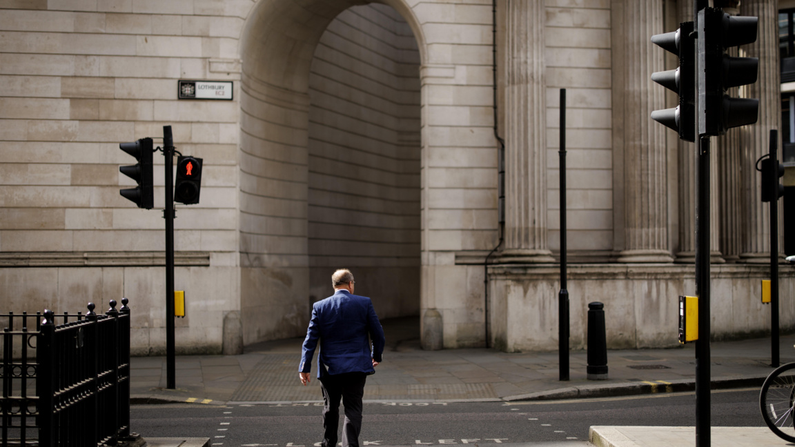 Лондон Сити, Великобритания, архив.
