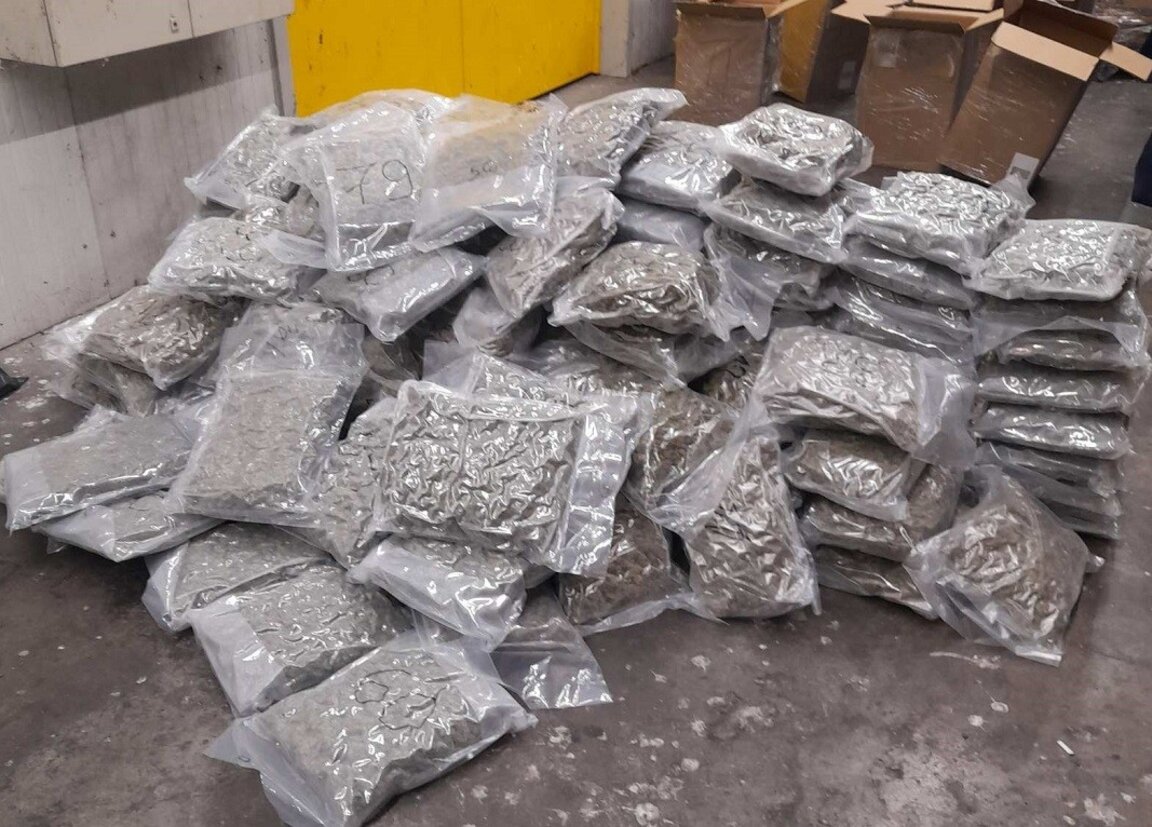 337 kg Marihuana im LkW am Grenzübergang Kapitan Andreewo entdeckt