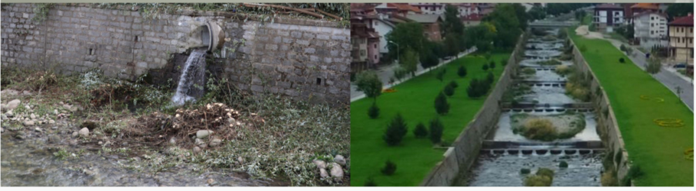 Замърсяване на реката в Банско