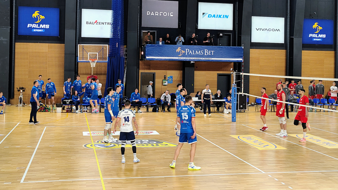 волейбол Левски ЦСКА мач плейофи полуфинал