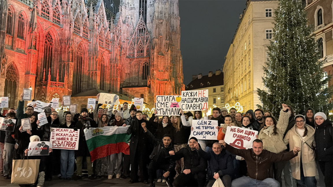 Im Ausland lebende Bulgaren unterstützen Antiregierungsproteste in Bulgarien