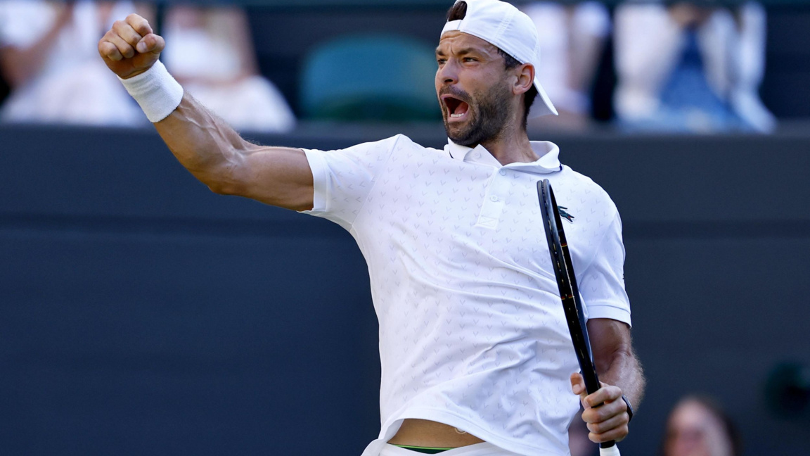 Grigor Dimitrov, în turul al treilea la Wimbledon