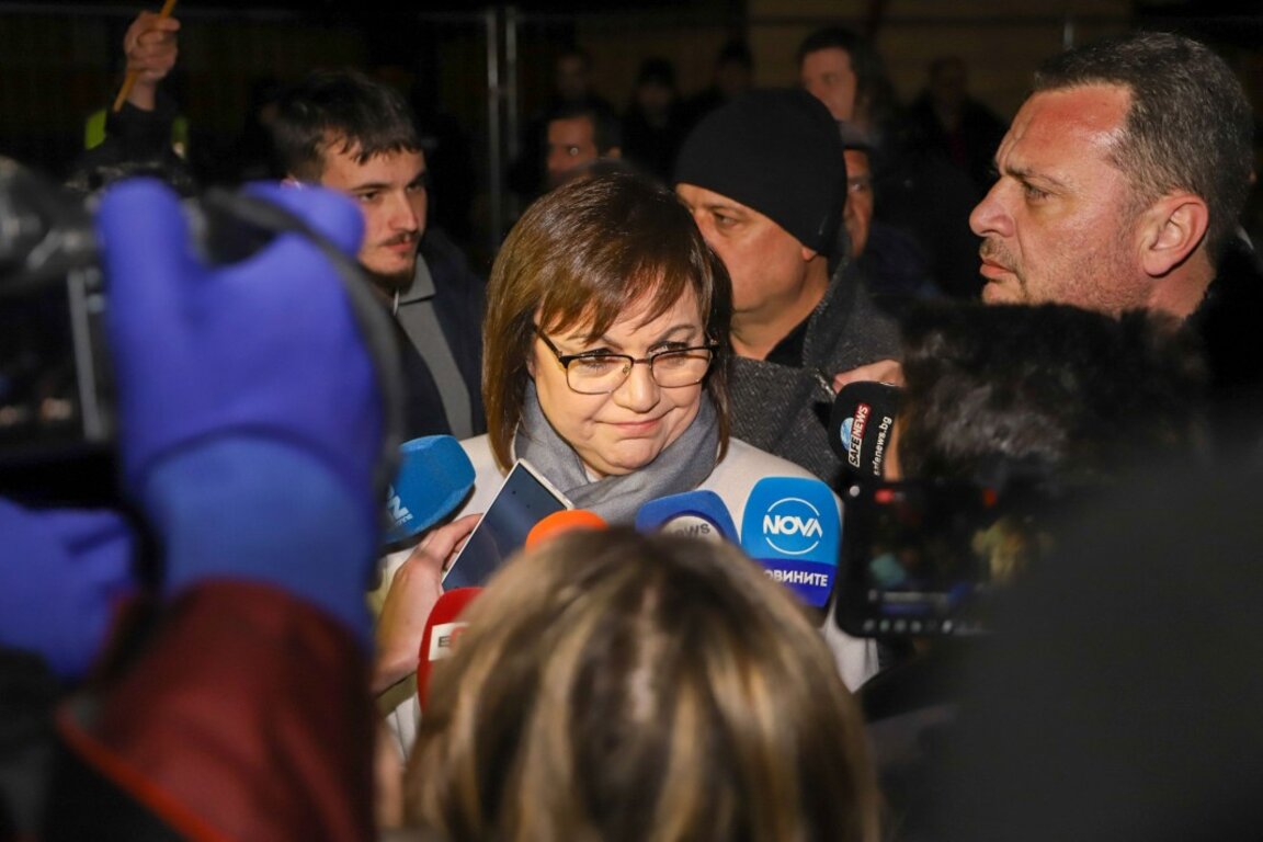 Председателката на БСП Корнелия Нинова