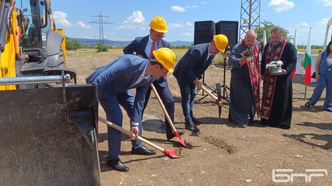 Община Стара Загора започна изграждането на Индустриален парк „Еленино“