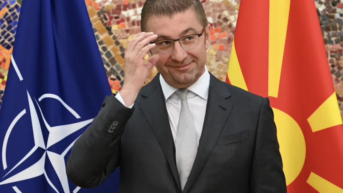 Premierul macedonean Hristijan Mițkoski