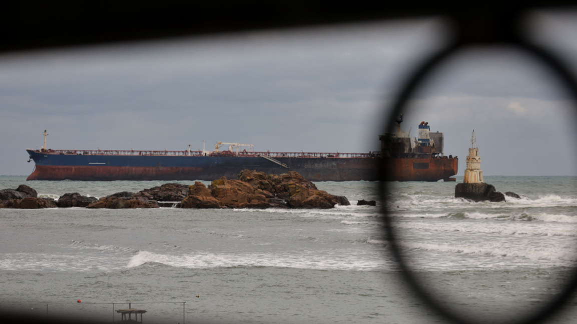 Le pétrolier "Kairos" se dirige vers la baie de Bourgas…