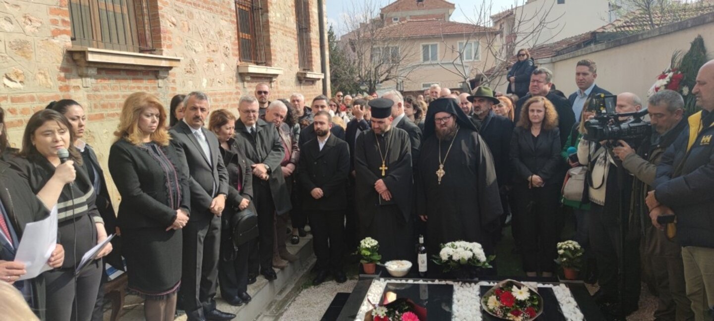 Edirne’deki Bulgar kiliseleri ve ruhunun koruyucusu papaz Çıkırık saygı ve sevgi ile anıldı