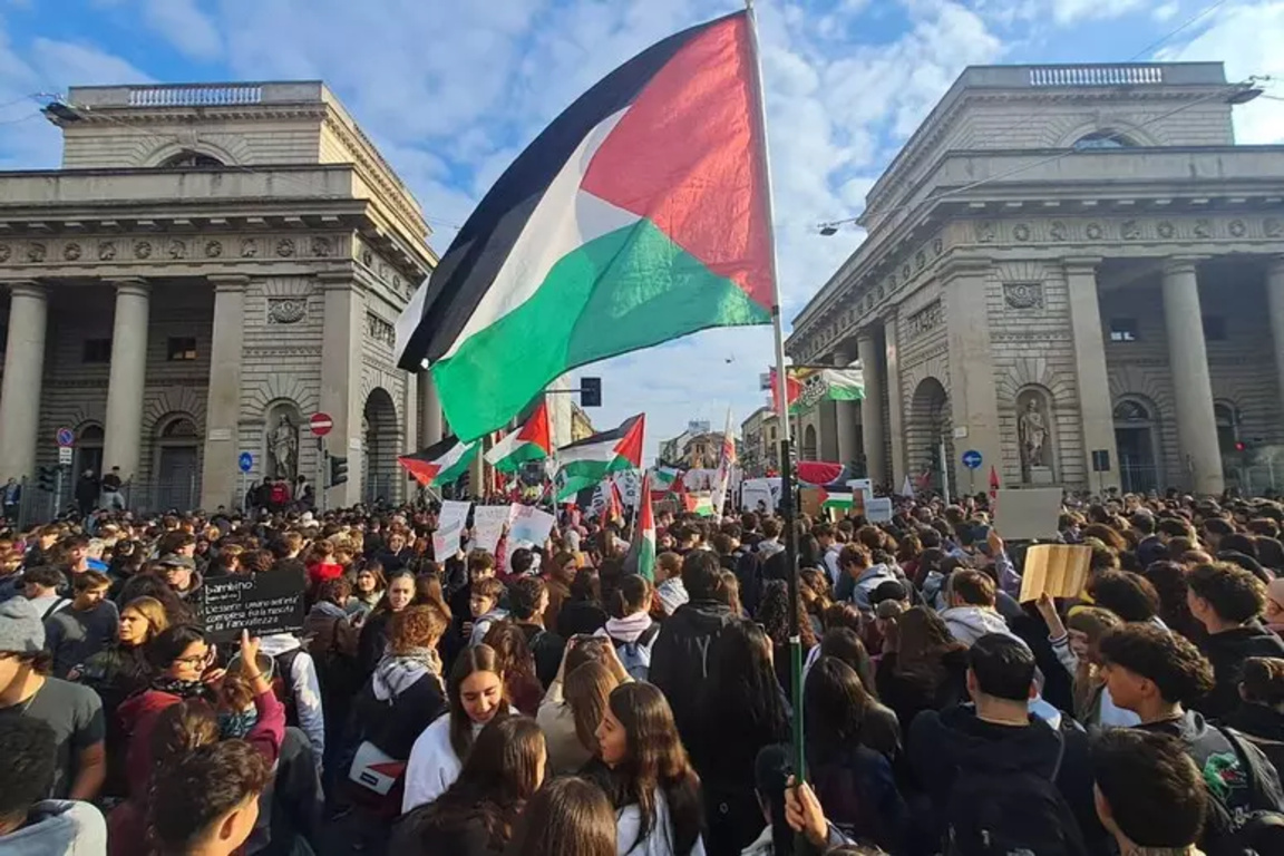 Над един милион души протестират в Италия в подкрепа на Газа