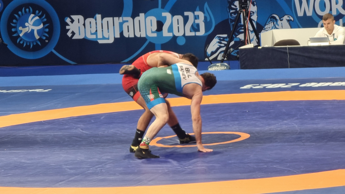 Ахмед Батаев (отпред) спечели бронз в Тирана