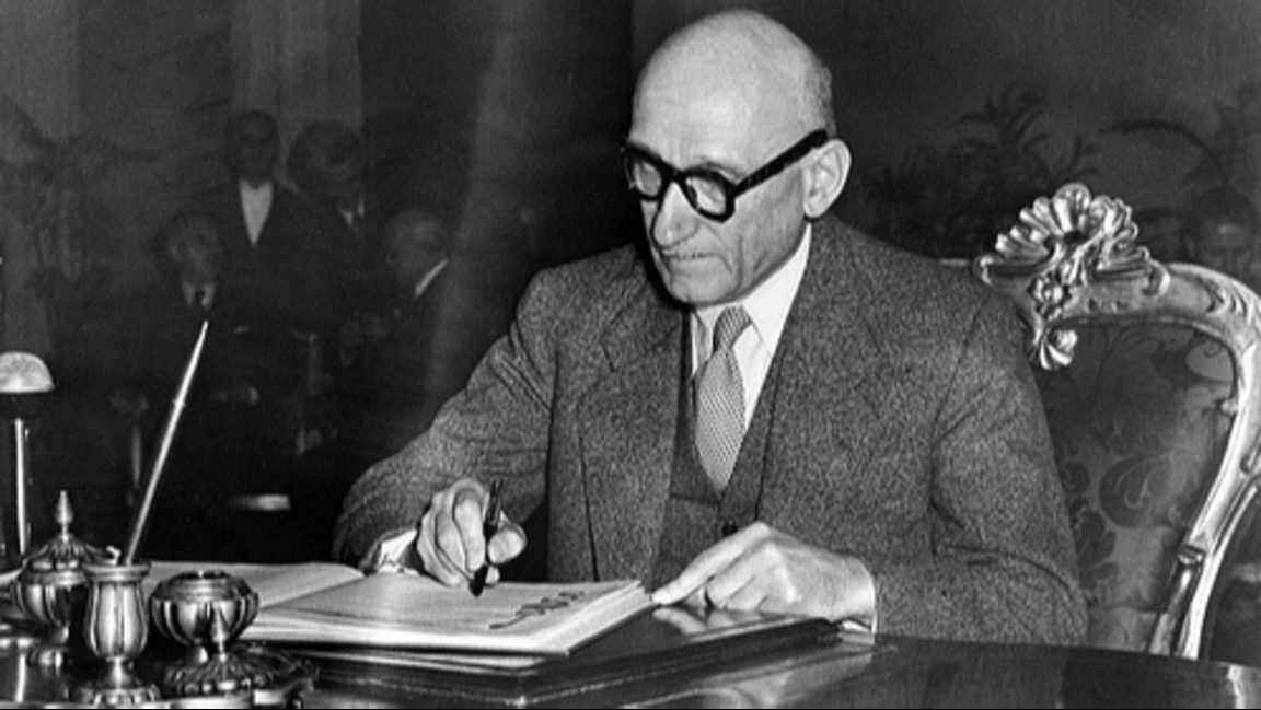 Великите европейци - Робер Шуман