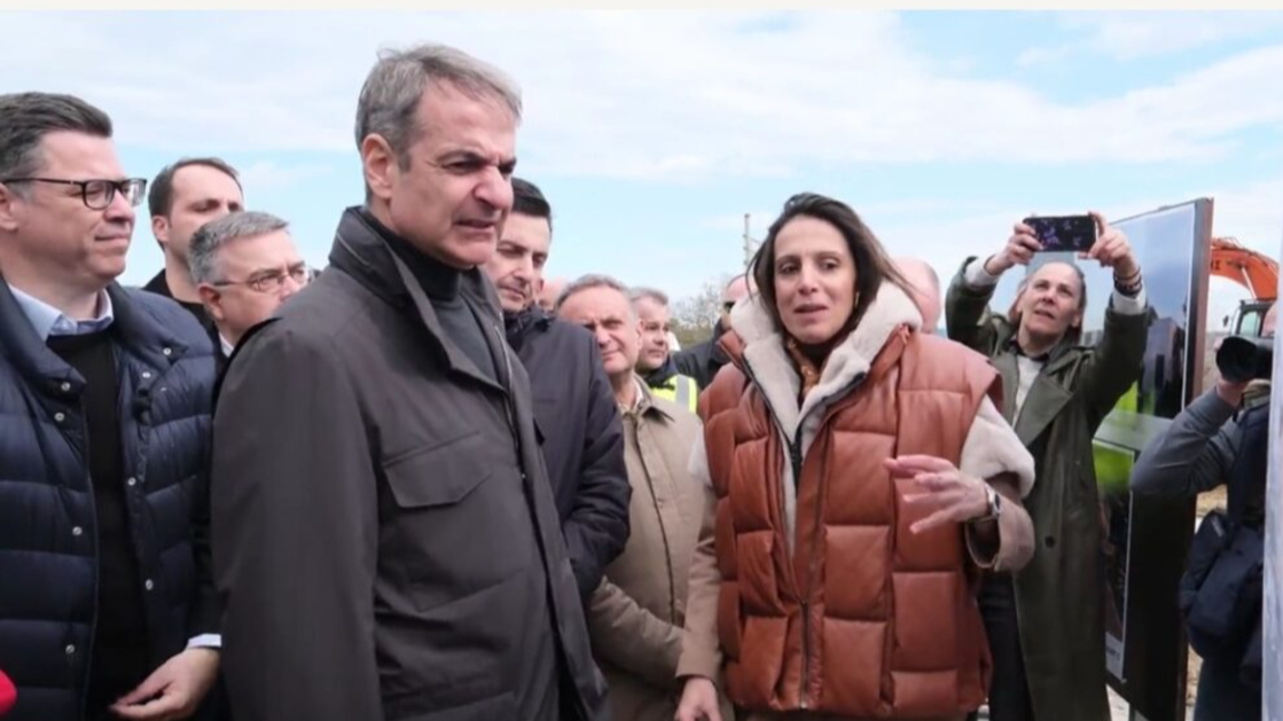 Гръцкият премиер Мицотакис инспектира щетите от наводненията на Арда и Марица