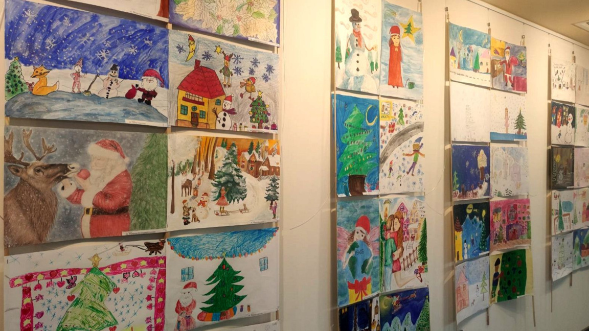 Конкурс "Коледно желание" - откриване на изложба и награждаване