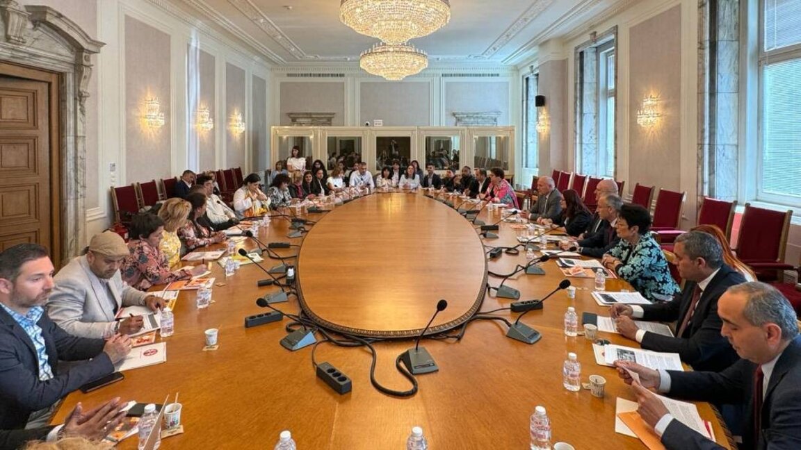 Reunión de profesores romaníes con el minisro de Educación (2024)