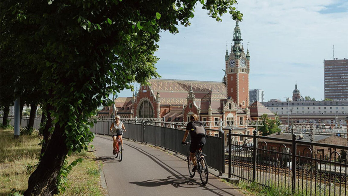 Как полският Гданск увеличава градските велосипедисти