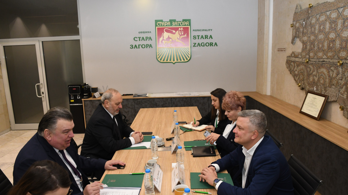 Посланикът на Молдова у нас Емил Жакота посети Стара Загора 
