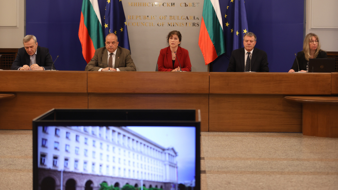 Координационният съвет за подготовка на предстоящите предсрочни парламентарни избори дава брифинг в Министерски съвет - 6 април 2026 г.