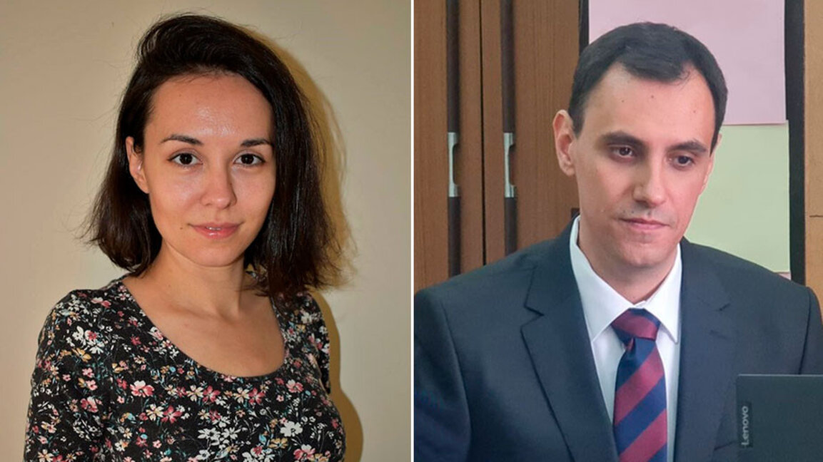 Д-р Венеса Начева и д-р Кристиян Янев