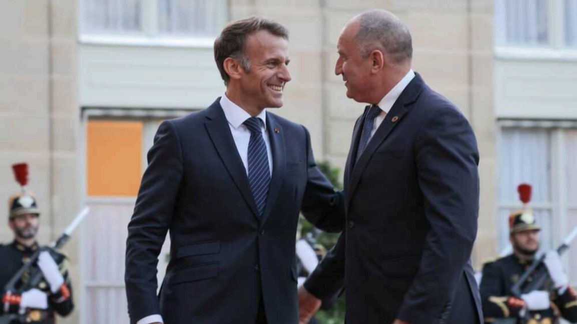 Roumen Radev est à Paris à l'invitation d'Emmanuel Macron