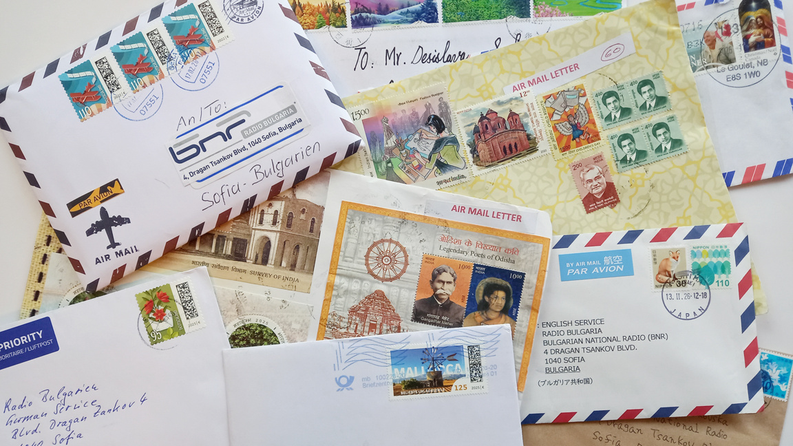 Zuschriften aus aller Welt im „Briefkasten“ von Radio Bulgarien