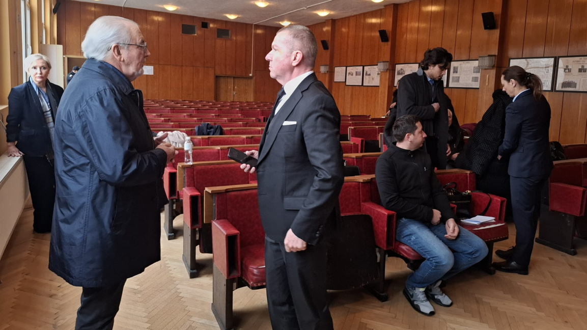 Преди началото на съдебното заседание, 5 март 2026 г.