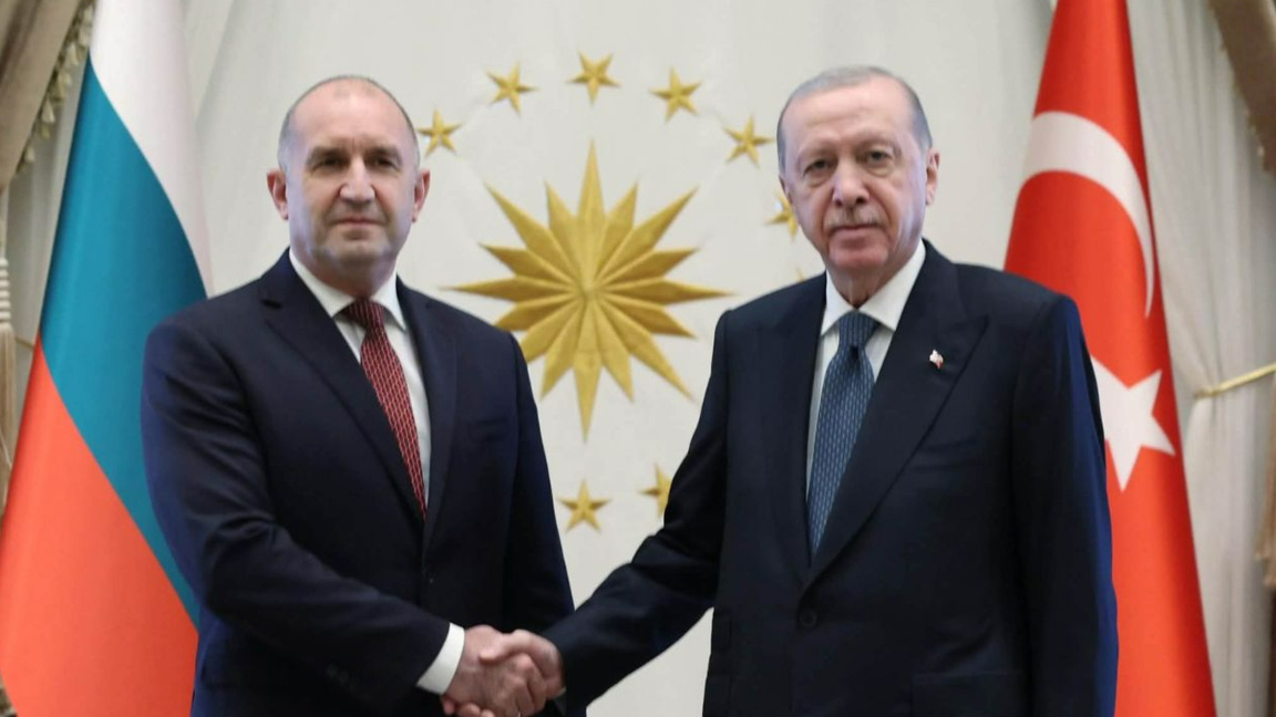Rumen Radev meets Recep Erdoğan in Ankara