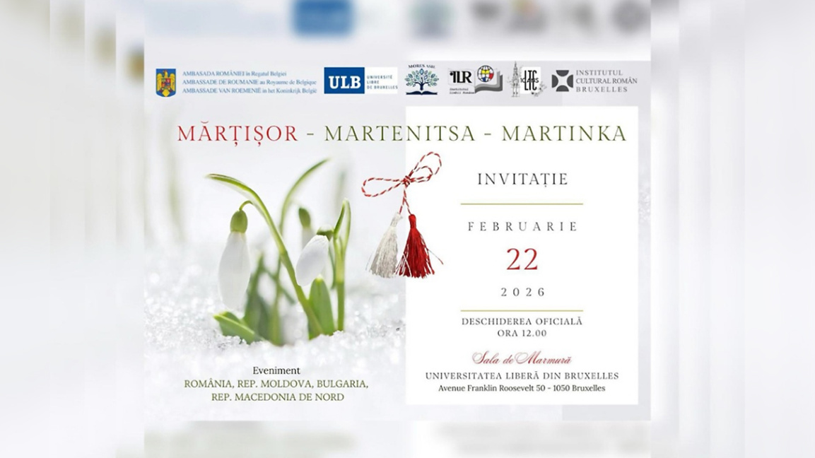 Bulgaria participa en el “Festival de la mártenitsa 2026” en Bruselas