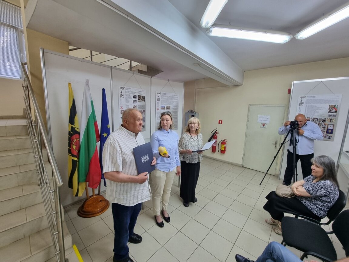 На сн. Боян Лазов стана читател на 2024 година на Държавен архив- Перник